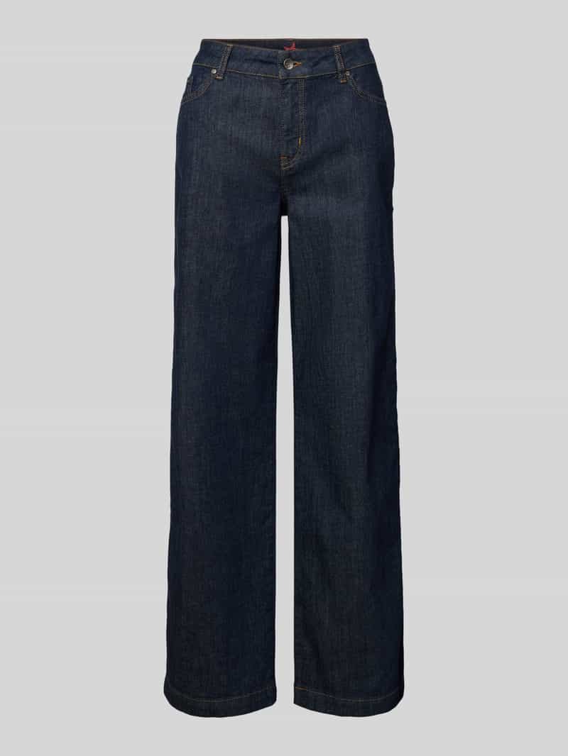 Buena Vista Jeans met wijde pijpen en steekzakken