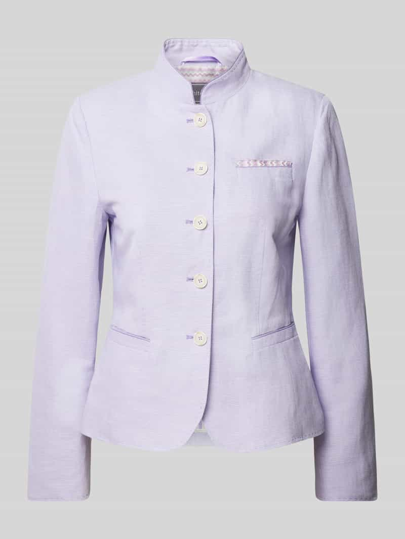 WHITE LABEL Blazer met opstaande kraag