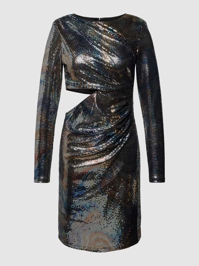 Cocktailjurk met cut-out Swing