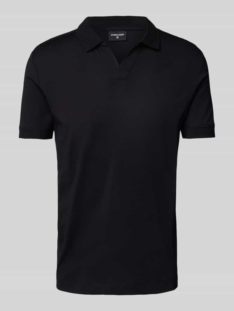 Strellson Poloshirt met ribboorden model 'Clark'