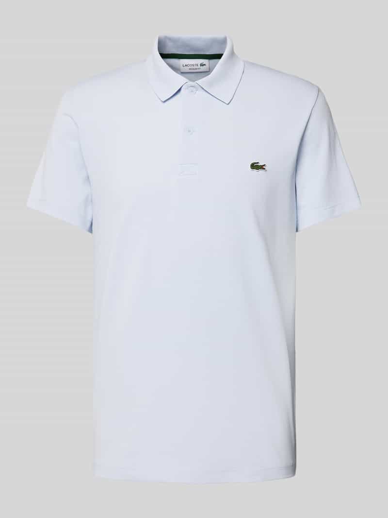 Lacoste Poloshirt met labeldetail