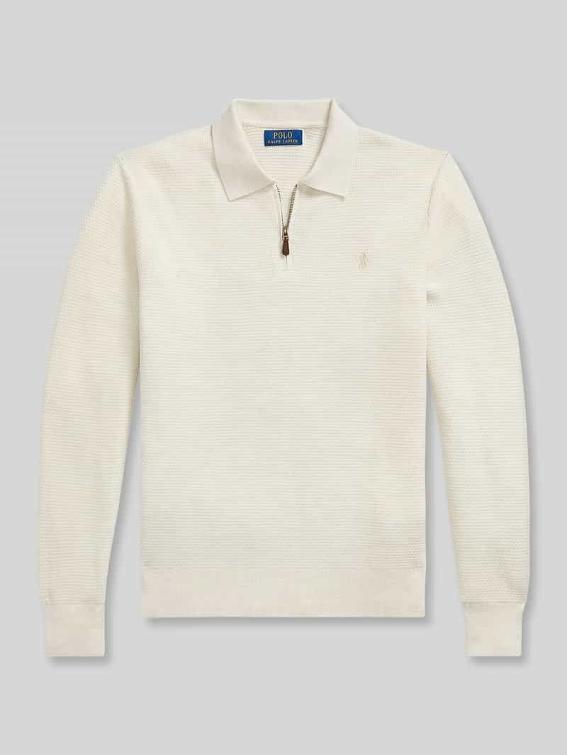 Polo Ralph Lauren Pullover van wol met schipperskraag