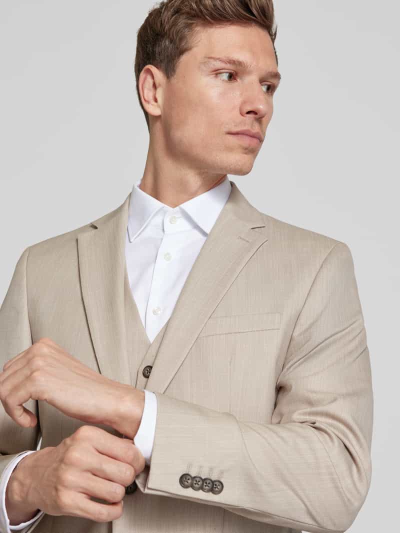 Pierre Cardin Colbert met paspelzak op de borst model 'Grant'