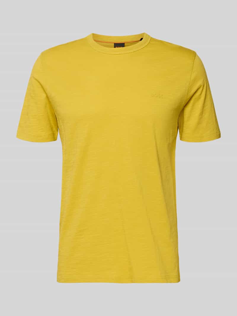 Regular fit T-shirt van puur katoen Model 'TEGOOD'