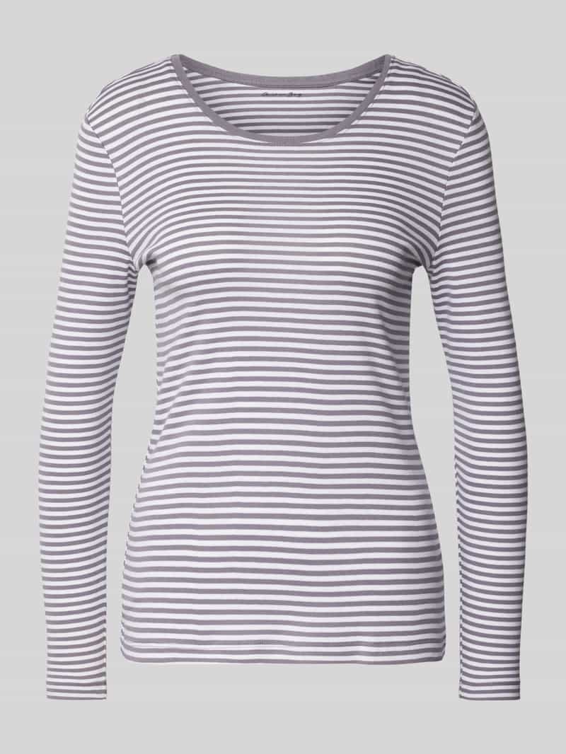 Christian Berg Woman Regular fit shirt met lange mouwen van puur katoen