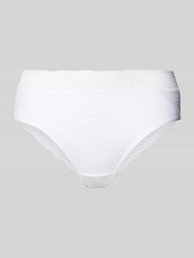 Hanro Slip met kanten details