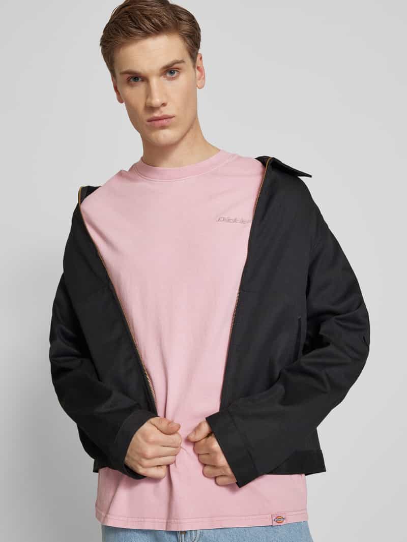 Dickies T-shirt met labelstitching model 'PLENTYWOOD'