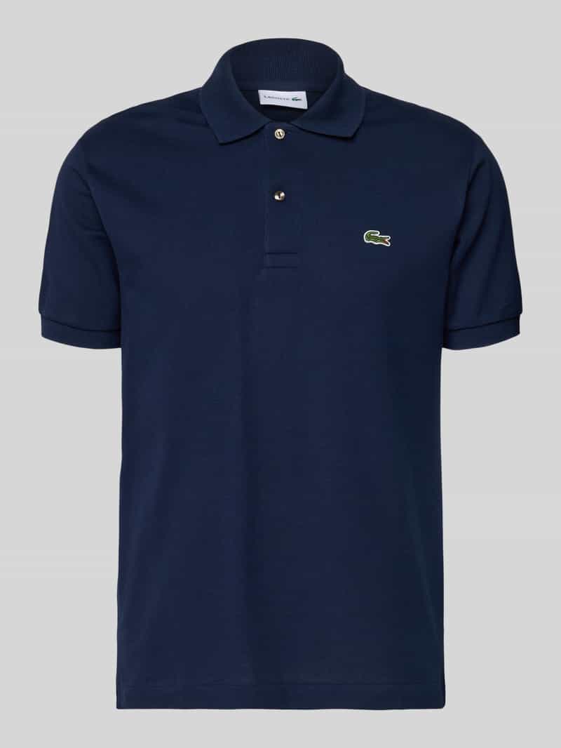 Poloshirt met labelstitching