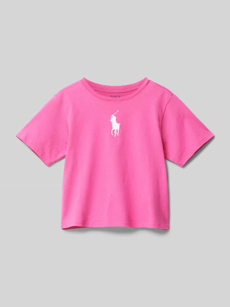 RALPH LAUREN TEENS T-shirt van zuiver katoen