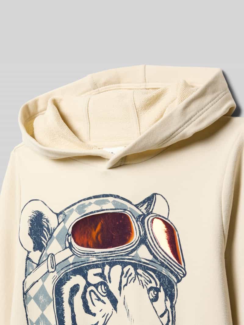 s.Oliver RED LABEL Regular fit hoodie van katoenmix