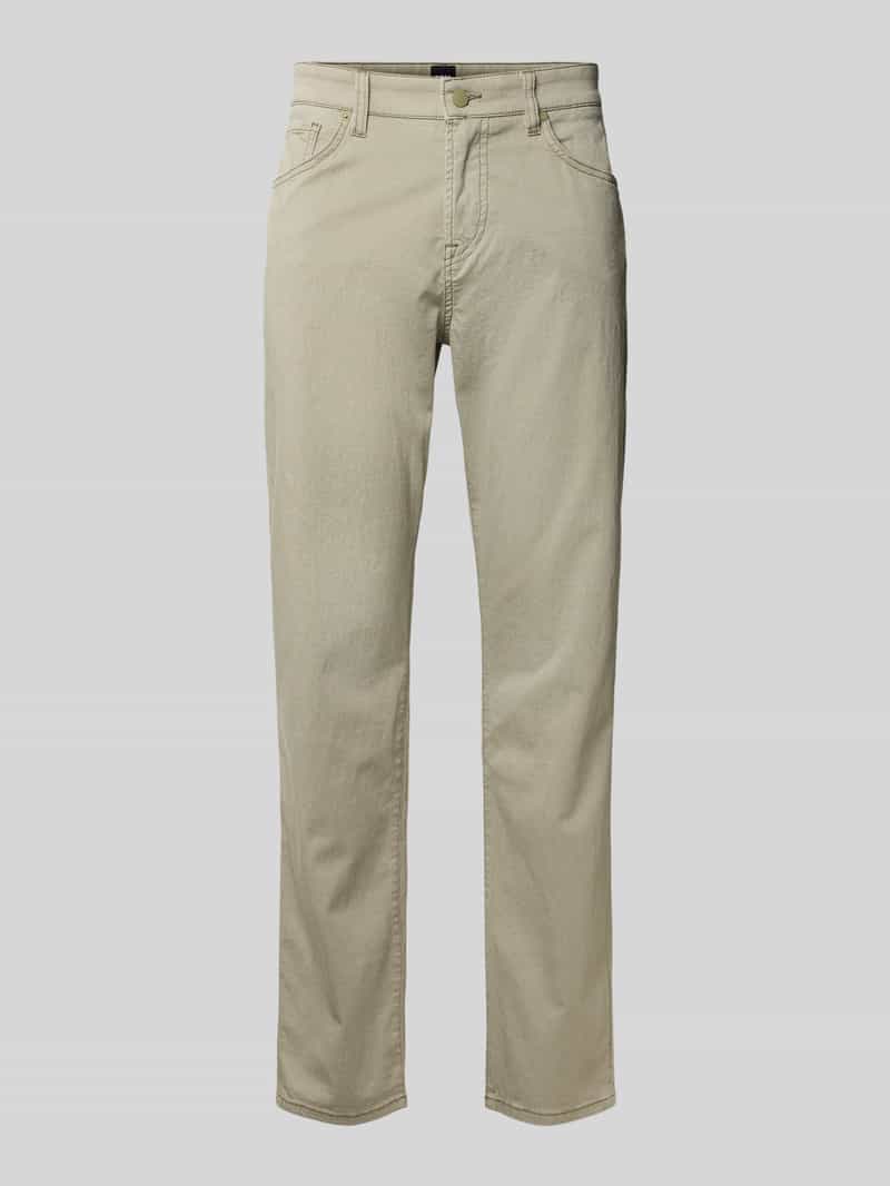 Boss Regular fit stoffen broek van katoenmix model 'RE.MAINE5'