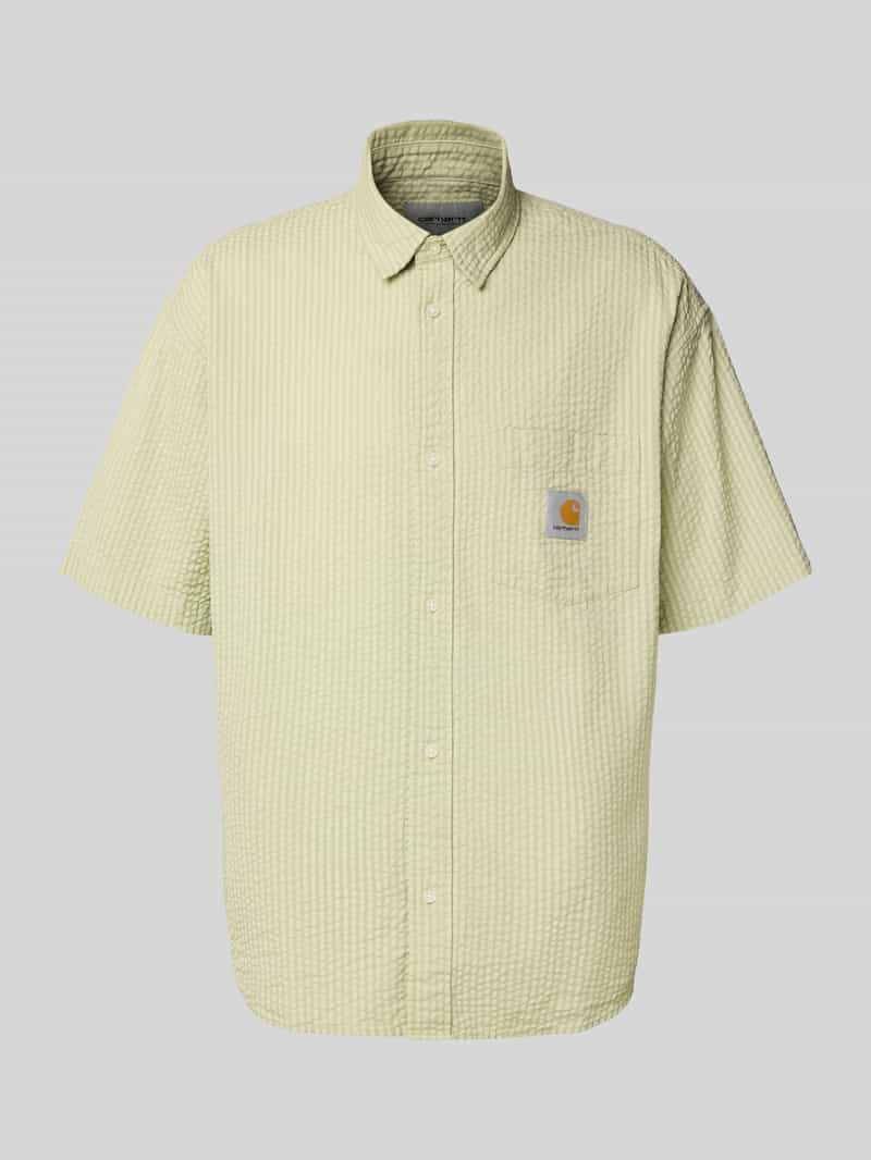 Carhartt Work In Progress Vrijetijdsoverhemd met structuurpatroon