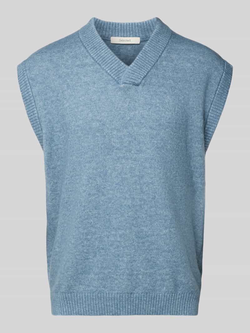 Selected Homme Relaxed fit spencer met wol model 'RAI'