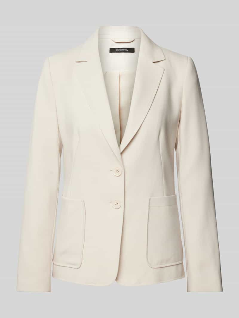 comma Blazer in effen design