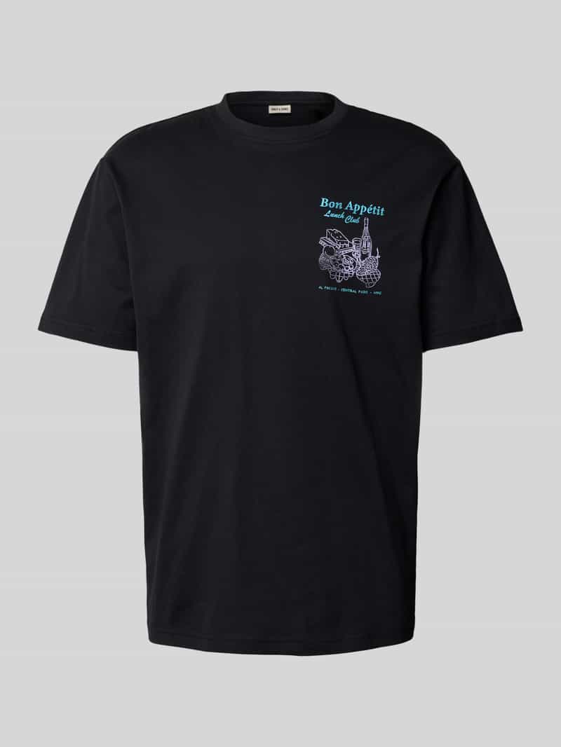 Only & Sons Oversized T-shirt met labelprint