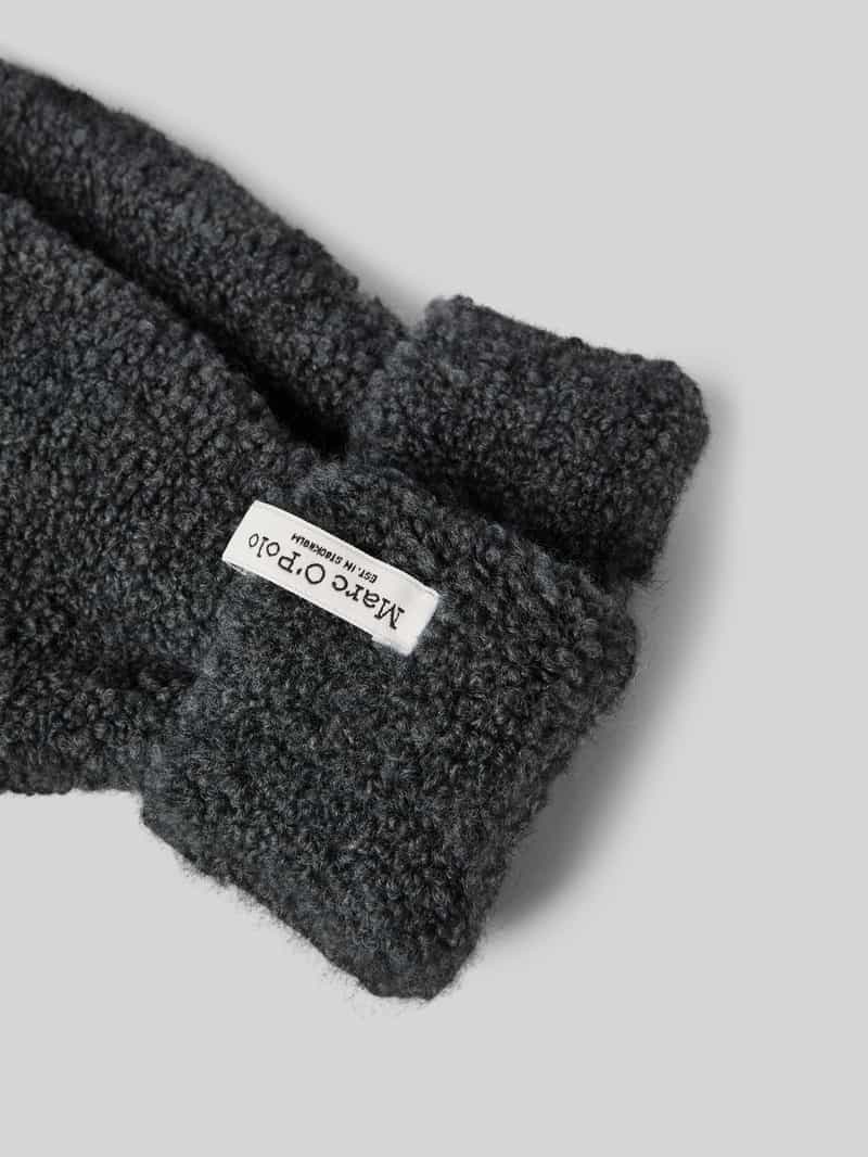 Marc O'Polo Handschoenen van een mix met wol en alpaca