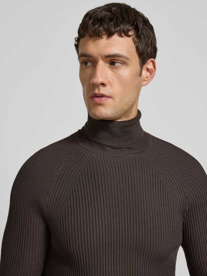 Antony Morato Gebreide pullover met ribboorden