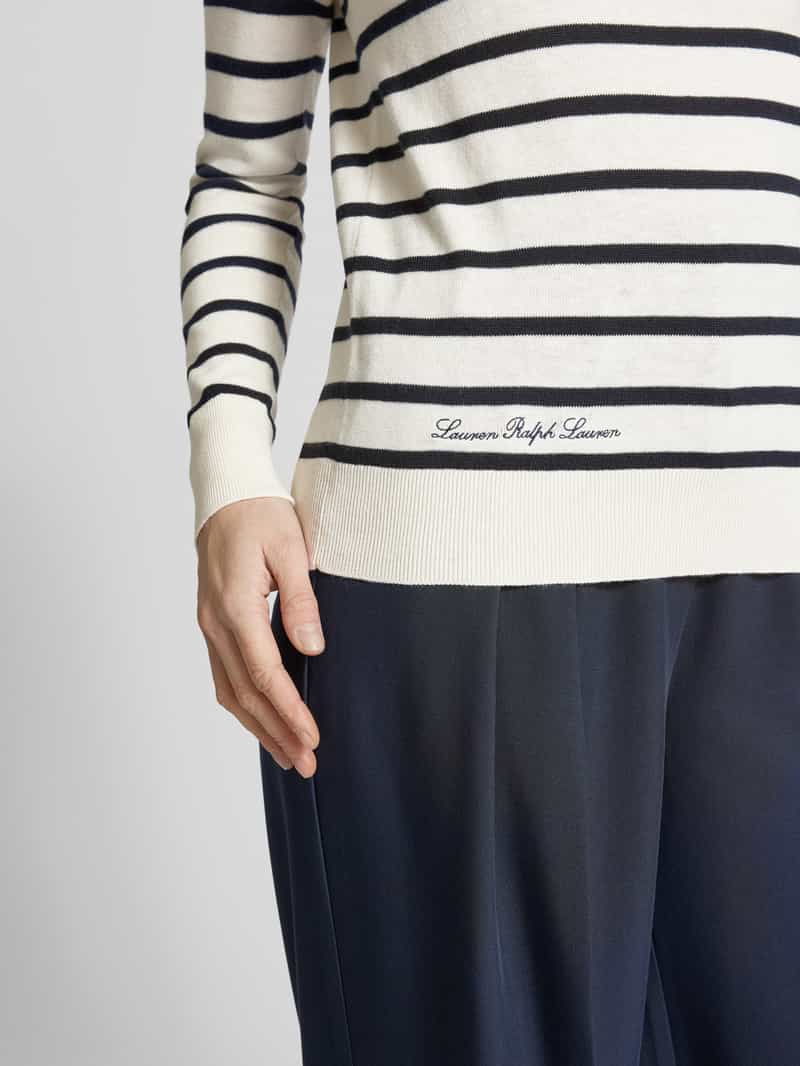 Lauren Ralph Lauren Gebreide pullover met ribboorden