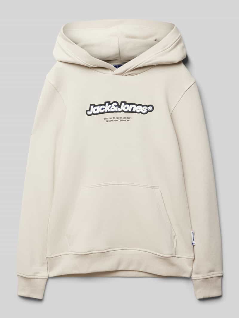 jack & jones Hoodie met labelprint model 'VESTERBRO'