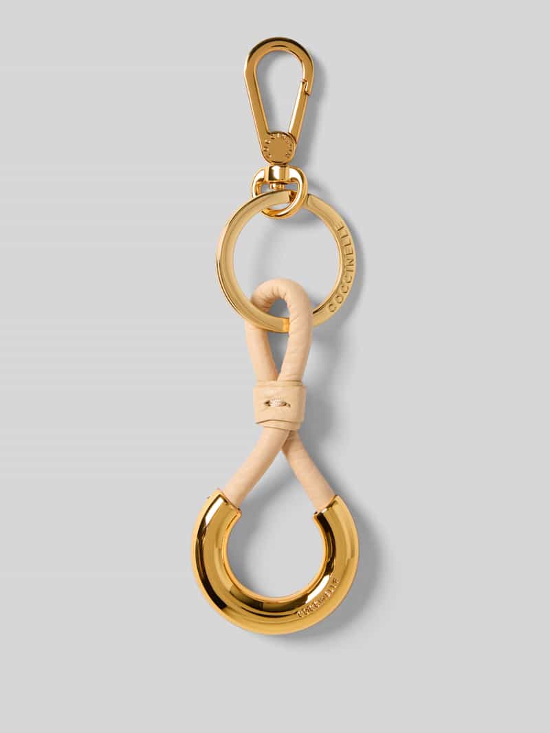 Coccinelle Sleutelhanger met gegraveerd label model 'LISBET'