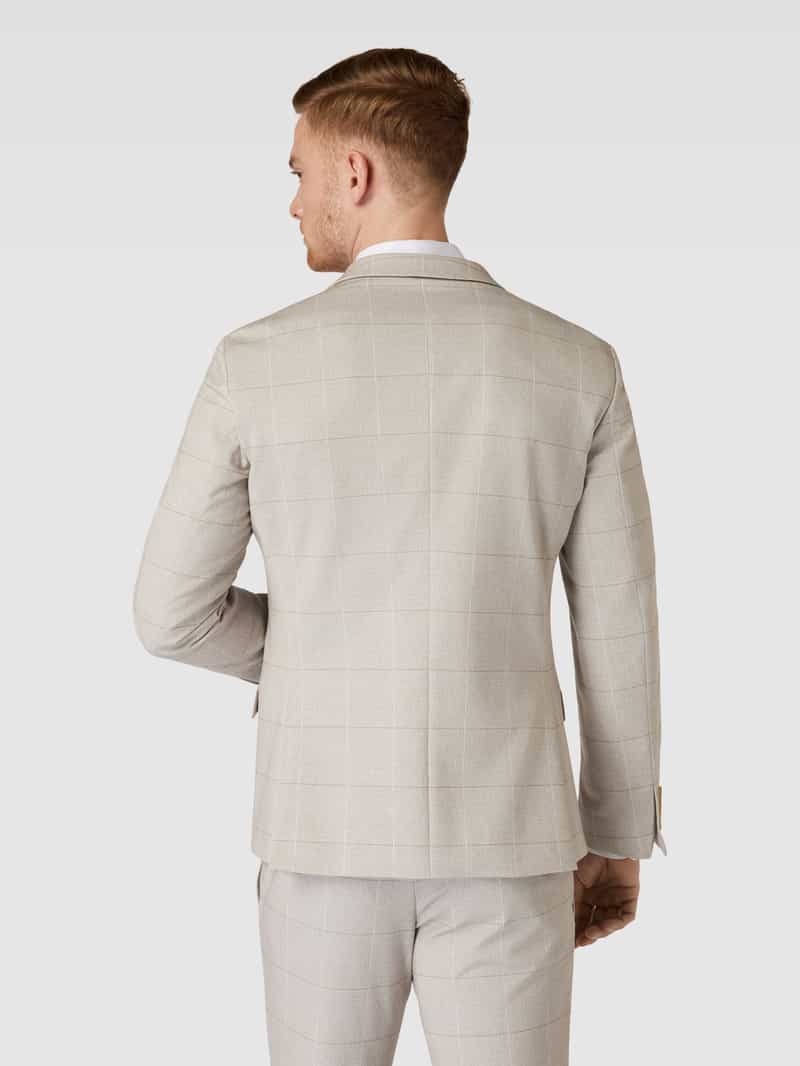 -knoops colbert van linnenmix ATELIER TORINO