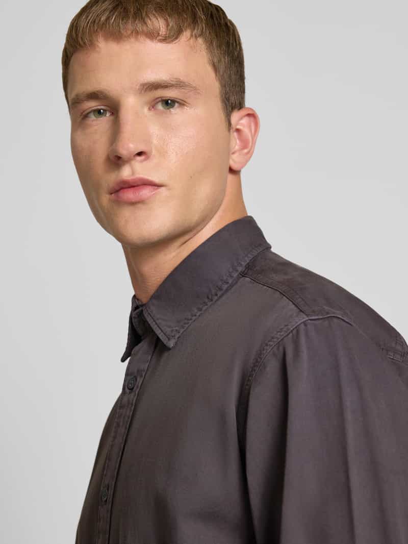 jack & jones Vrijetijdsoverhemd met kentkraag model 'CHARGE'
