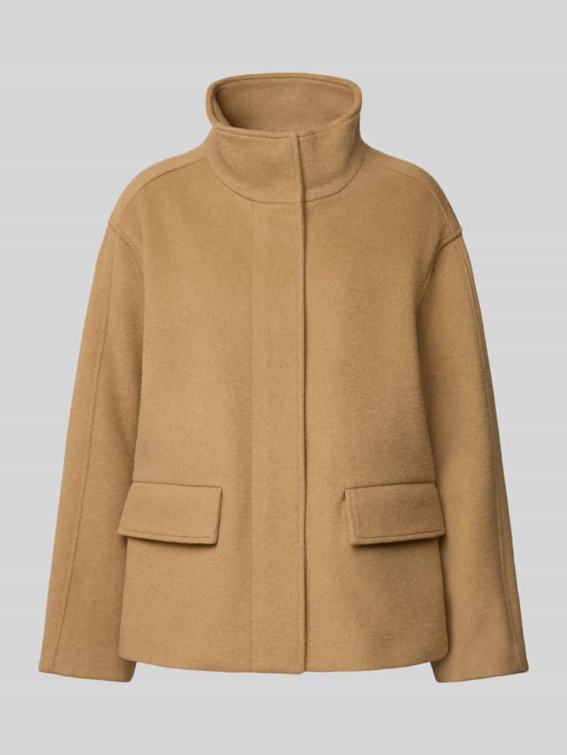 Gant Wollen jack met kasjmier