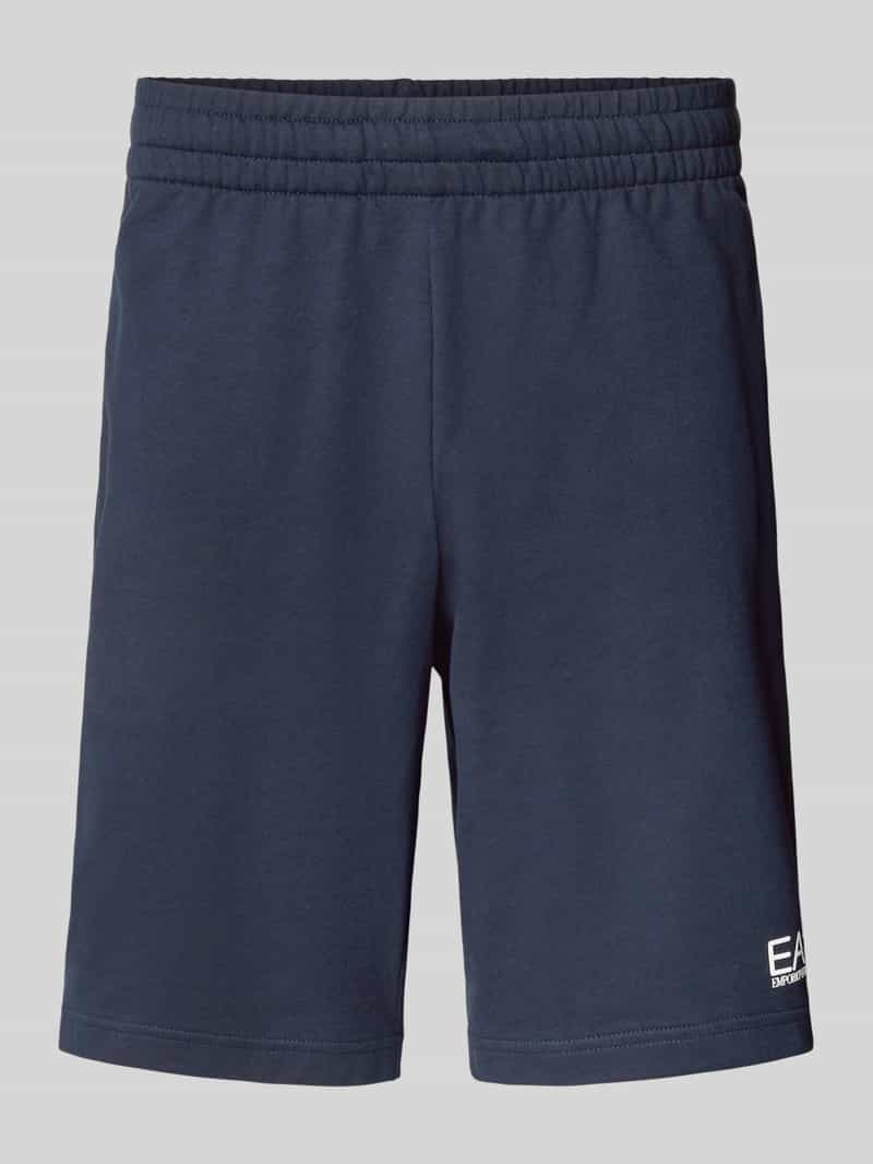 EA7 Emporio Armani Shorts met elastische band