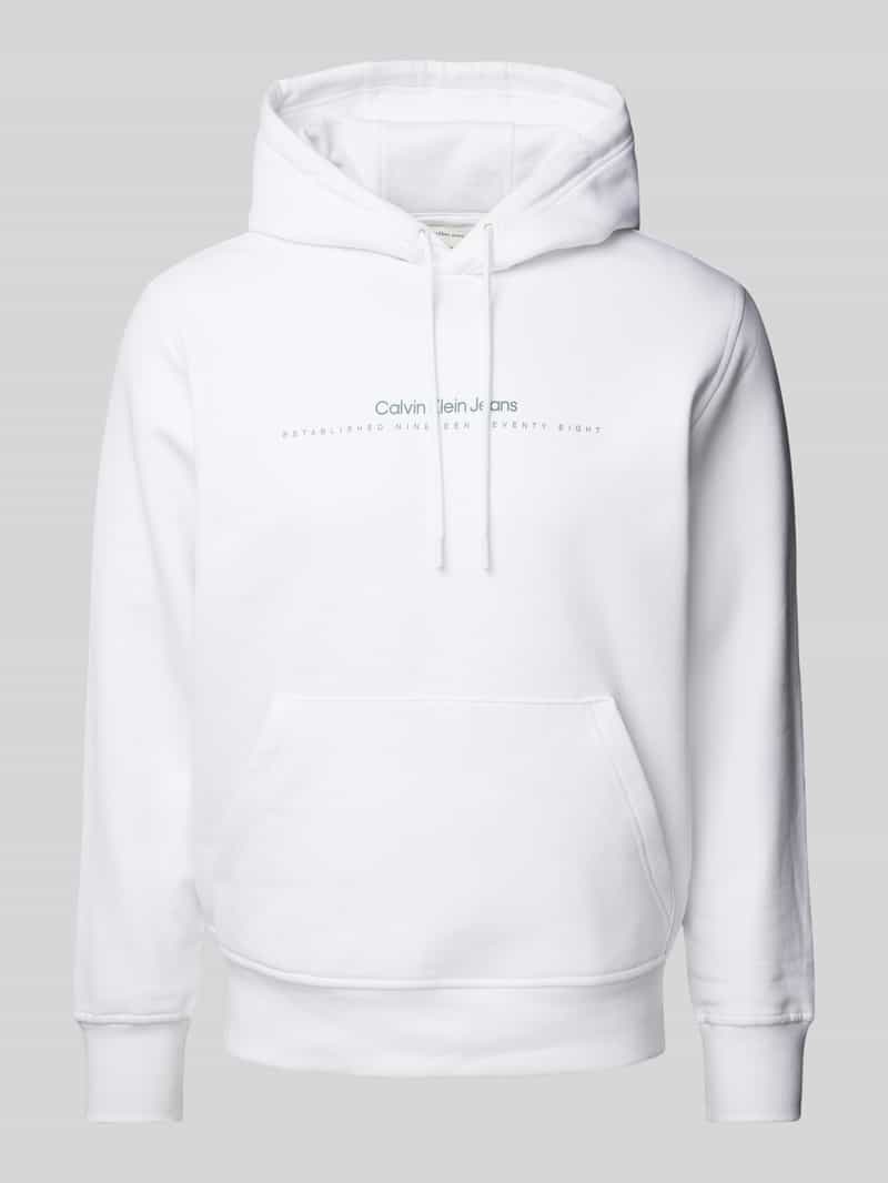 Calvin Klein Jeans Hoodie met labelprint