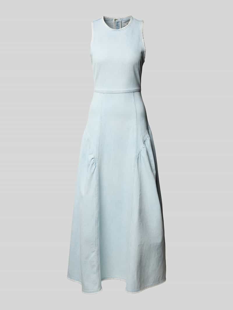 Ivy Oak Jeansjurk met franjes model 'MARCA ANN'