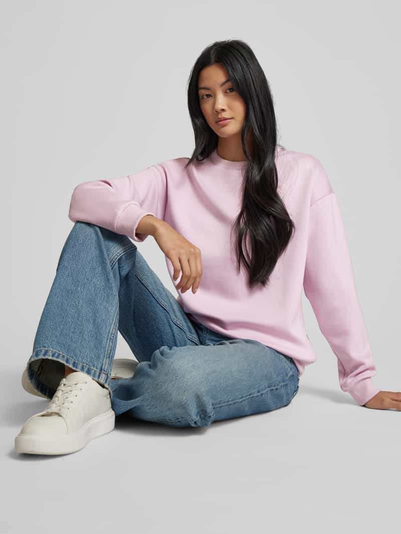 Vila Sweatshirt met ribboorden model 'SANDY'