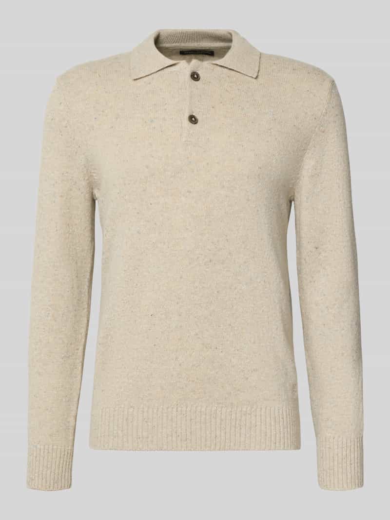 Marc O'Polo Regular fit gebreide pullover van wolmix