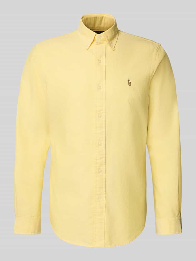 Polo Ralph Lauren Regular fit vrijetijdsoverhemd met logostitching model 'Cub'