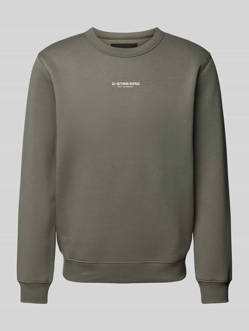 G-Star Raw Sweatshirt met labelprint