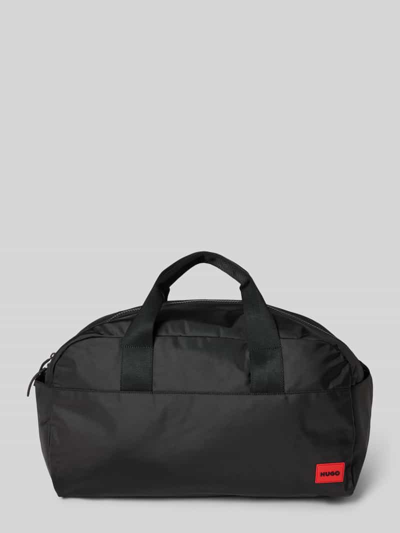 HUGO Weekendtas met labelpatch model 'ETHON'