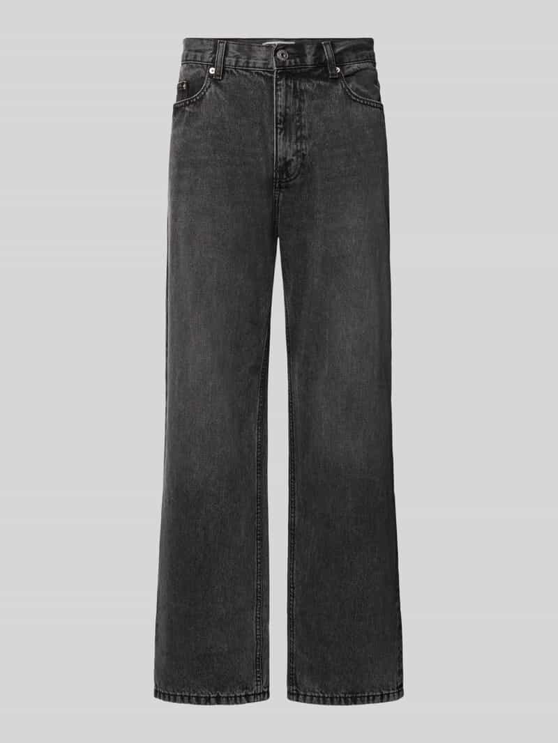 REVIEW Baggy jeans in grijs in de klassieke 5-pocketstijl