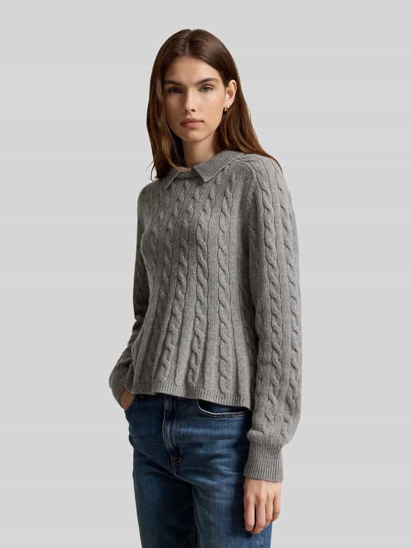 Polo Ralph Lauren Loose fit pullover van mix van wol en kasjmier