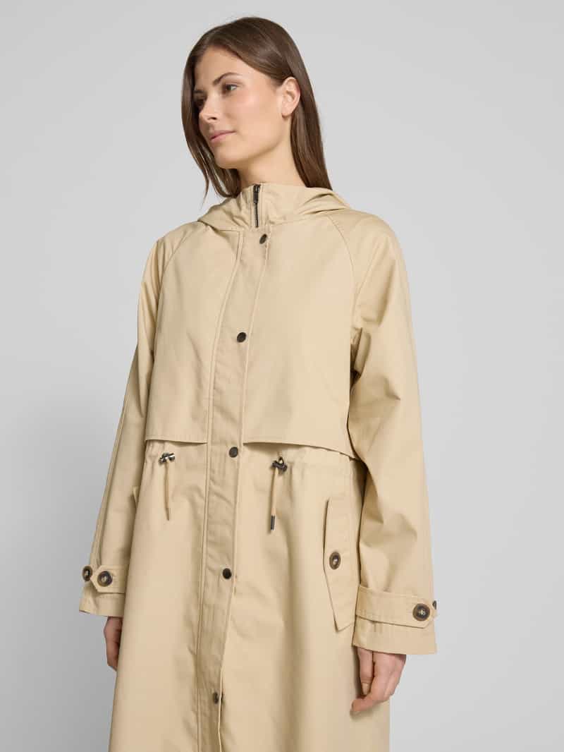 Soyaconcept Lange jas met capuchon model 'LORA'