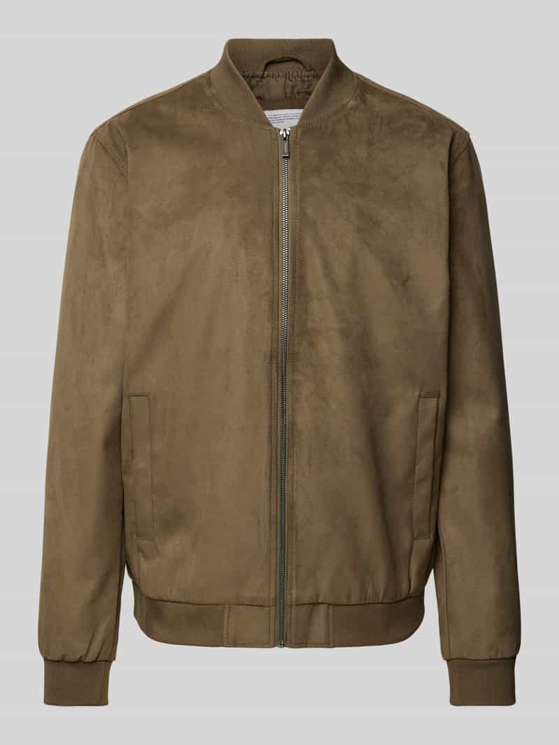 Only & Sons Bomberjack in leerlook model 'LUCAS'