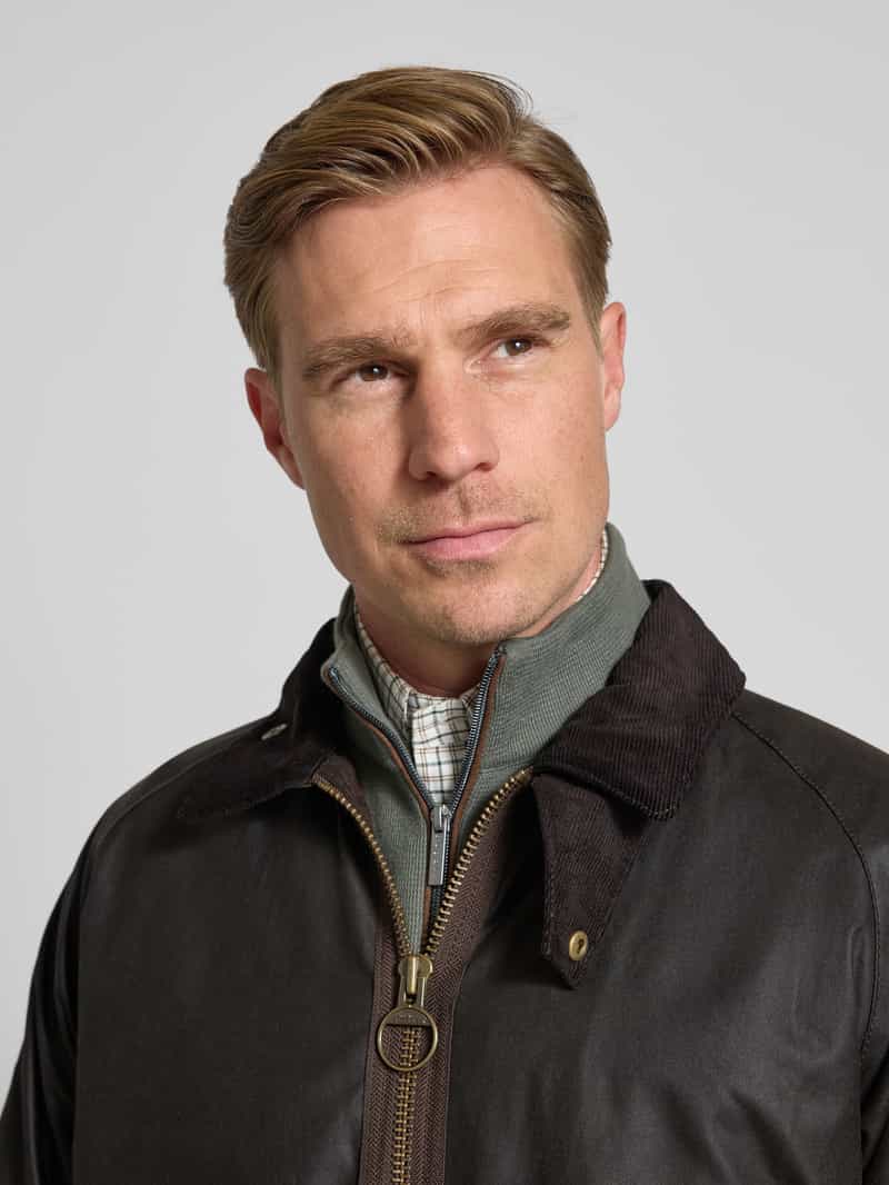 Barbour Regular fit parka van gewaxt katoen model 'RE-ENGINEERED'