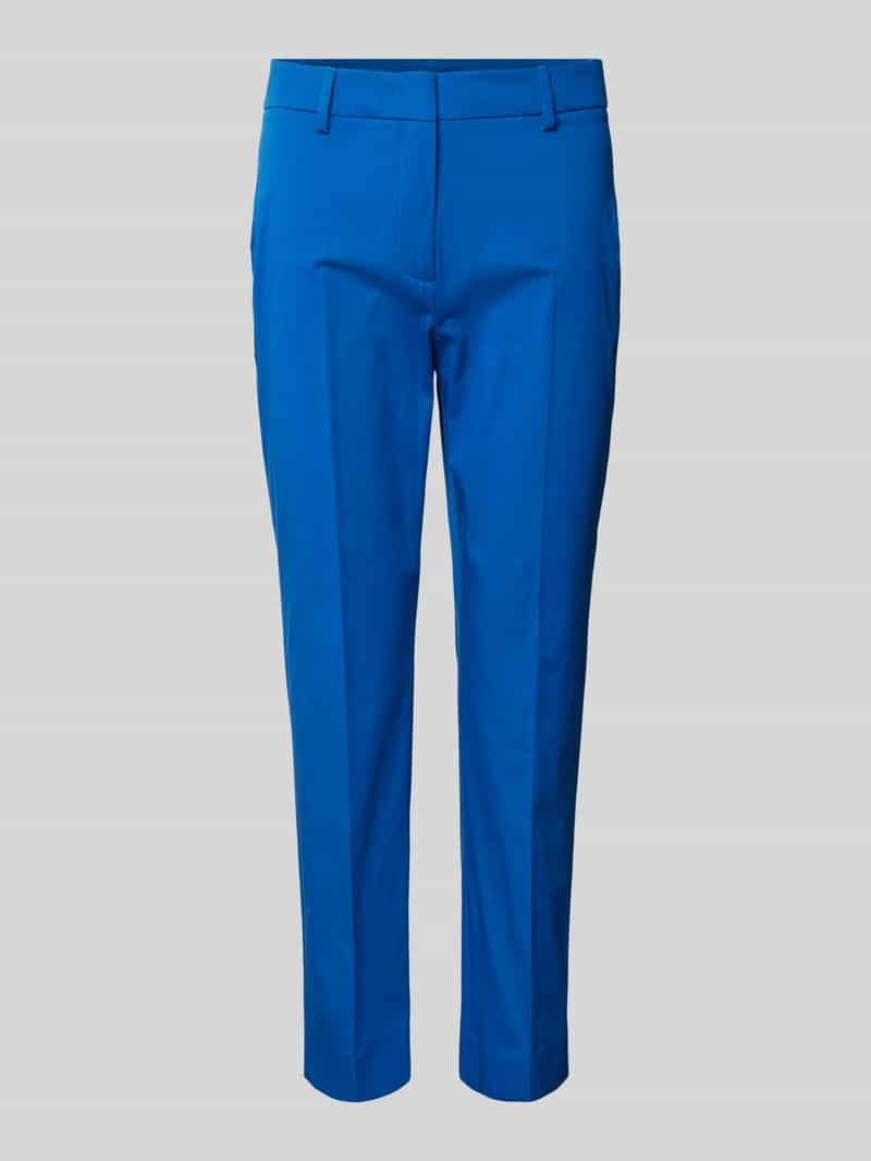 Weekend Max Mara Slim fit stoffen broek met riemlussen model 'CECCO'