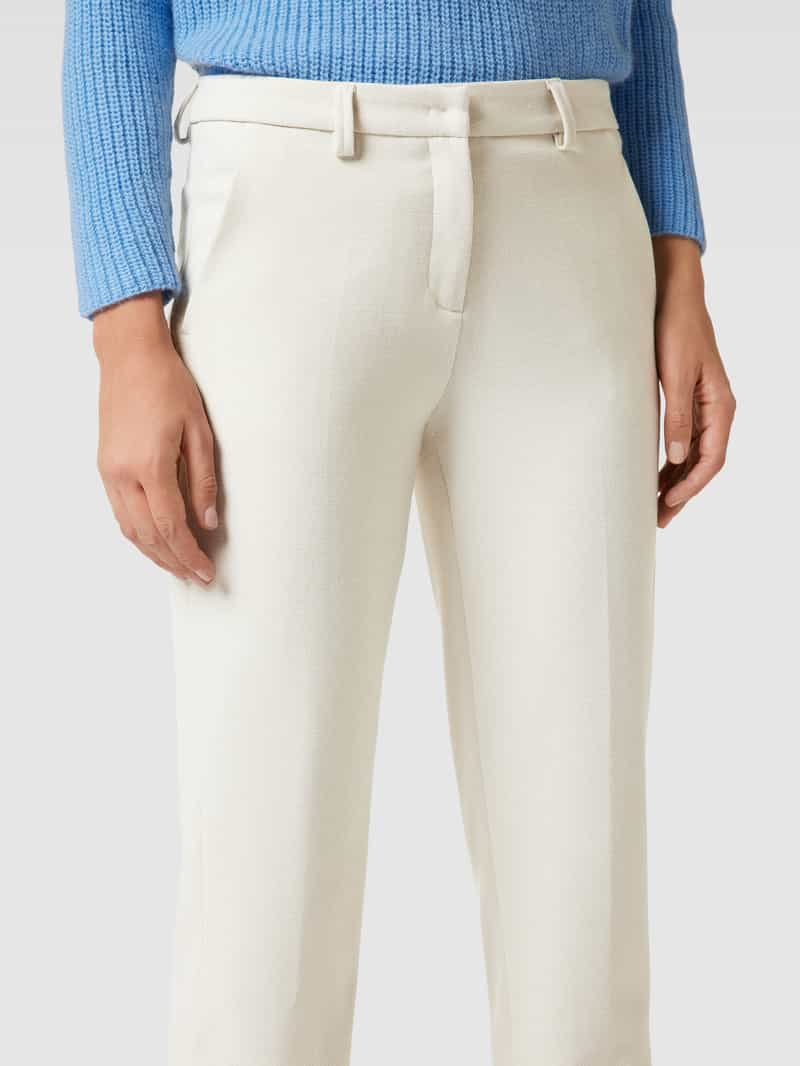 CAMBIO Stoffen broek met verkorte pasvorm model 'KRYSTAL'