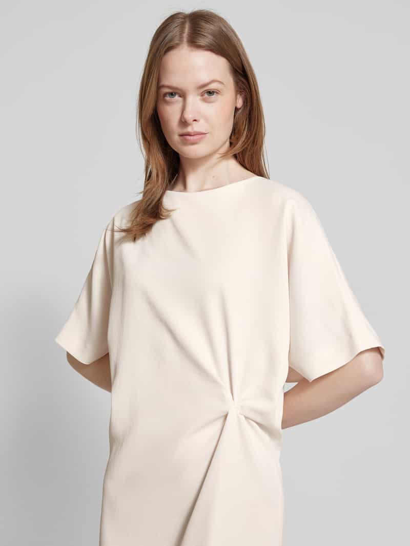 drykorn T-shirtjurk met knoopdetail model 'INDAH'