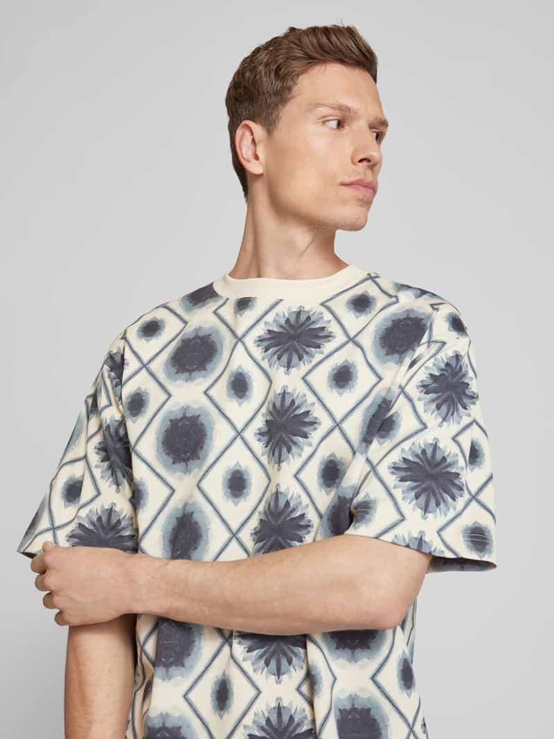 JAKE*S STUDIO MEN T-shirt met ronde hals