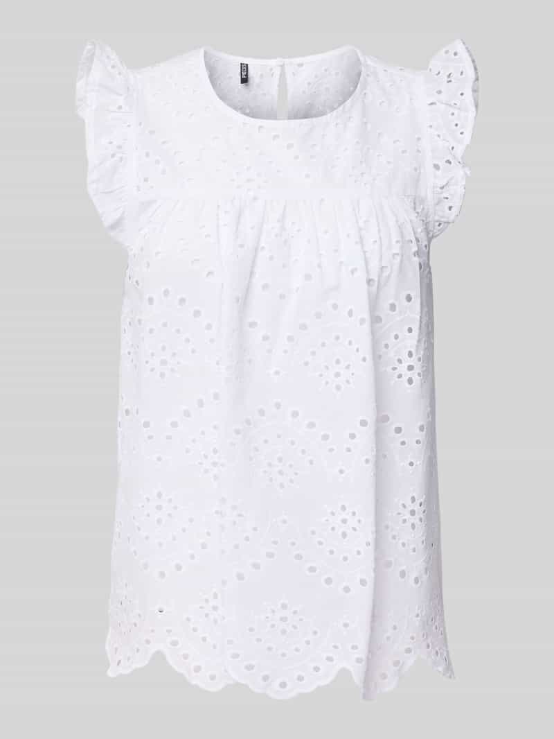 Pieces Loose fit blousetop van puur katoen model 'VILDE'