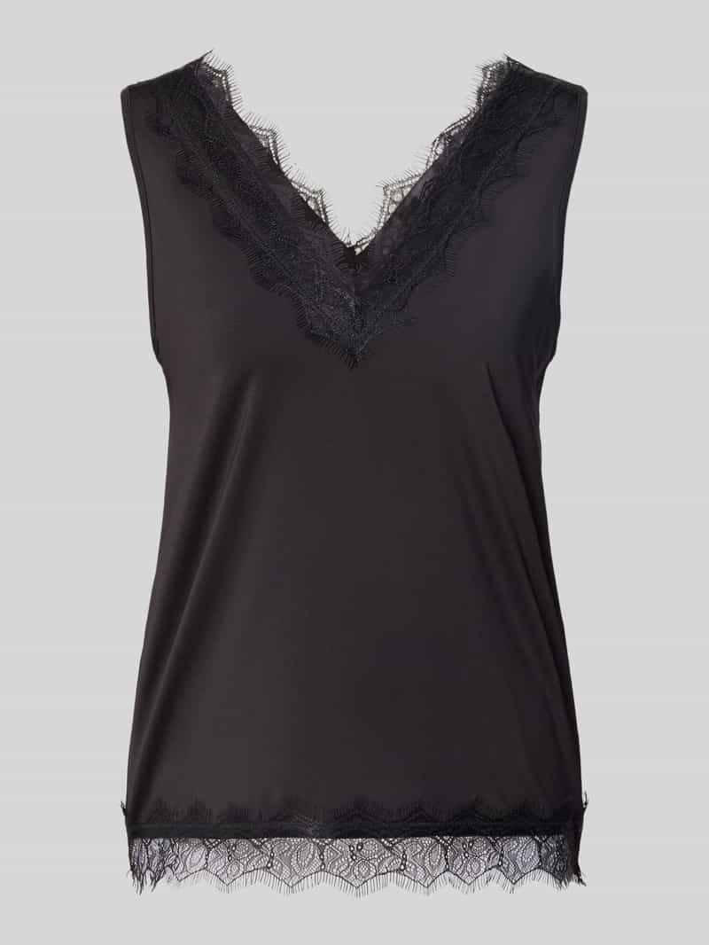 FREE QUENT Blousetop met kant model 'Bicco'