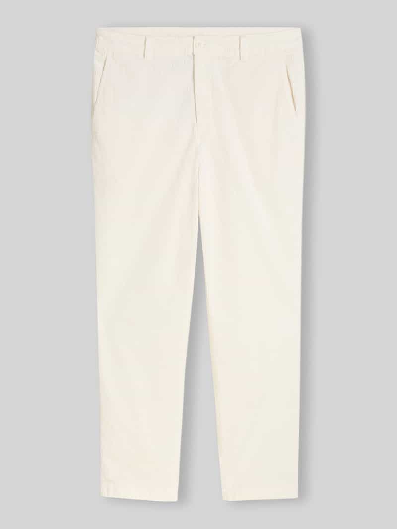 Tom Tailor Denim Regular waist corduroy broek van puur katoen