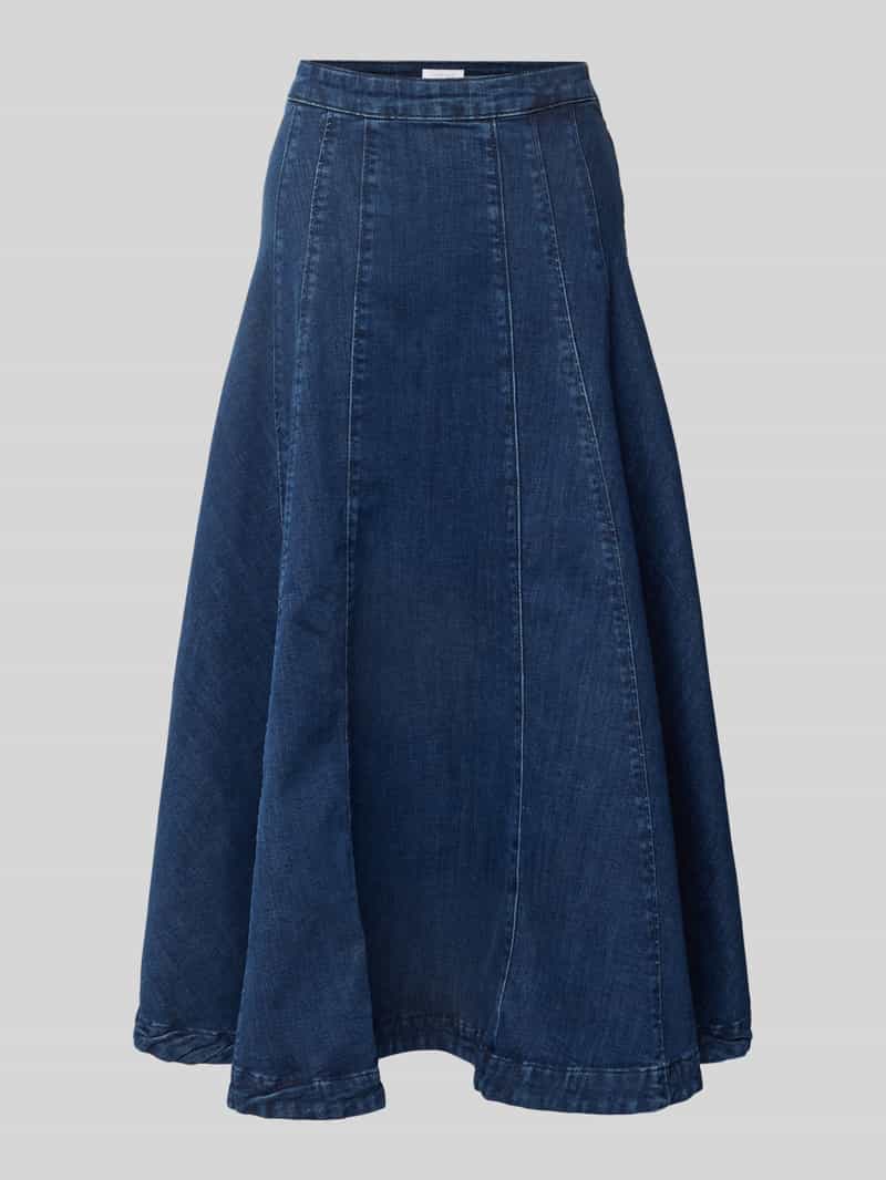 Rich & Royal Jeansrok met ritssluiting opzij
