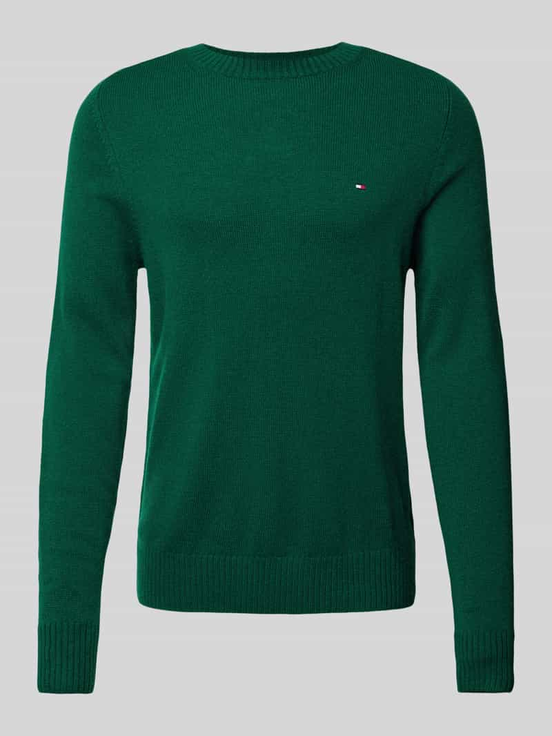 Tommy Hilfiger Wollen pullover met logostitching