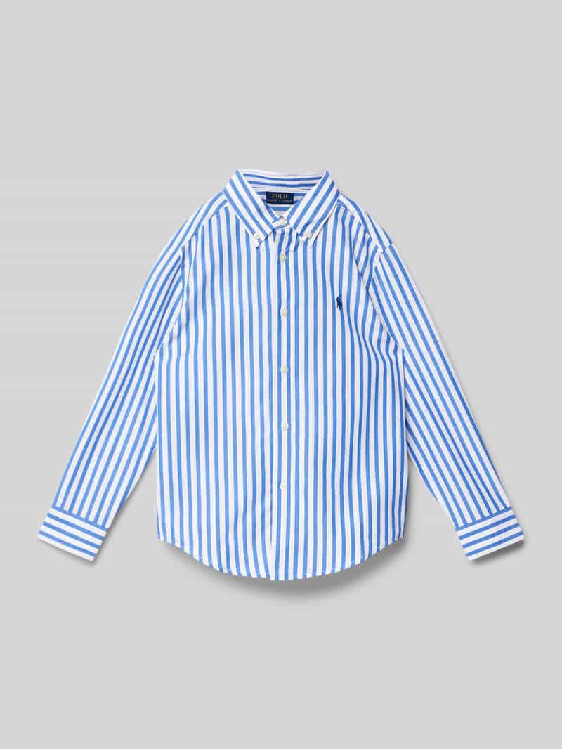 Polo Ralph Lauren Kids Regular fit zakelijk overhemd met button-downkraag